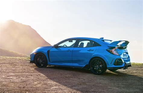 Refreshed 2020 Honda Civic Type R In Boost Blue Pearl Honda Expo