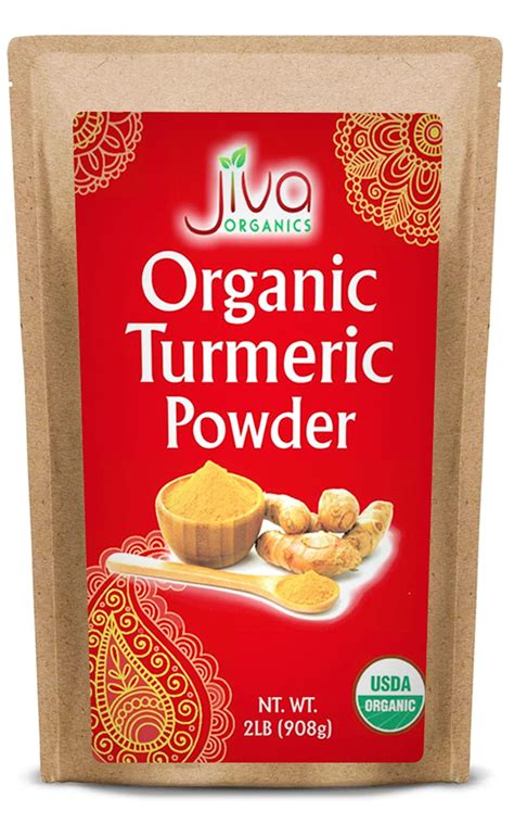Buy Jiva Turmeric Powder Pound In Resealable Bag Raw With