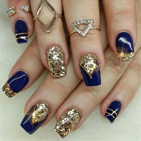 glittery nail art designs gold acrylic nails gold nail designs gold glitter nails