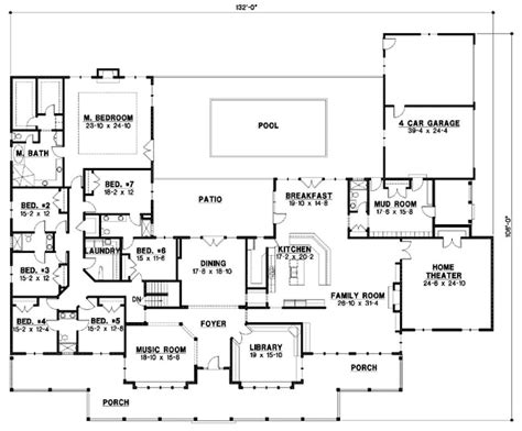 7 Bedroom House Floor Plan Dagney Kerr