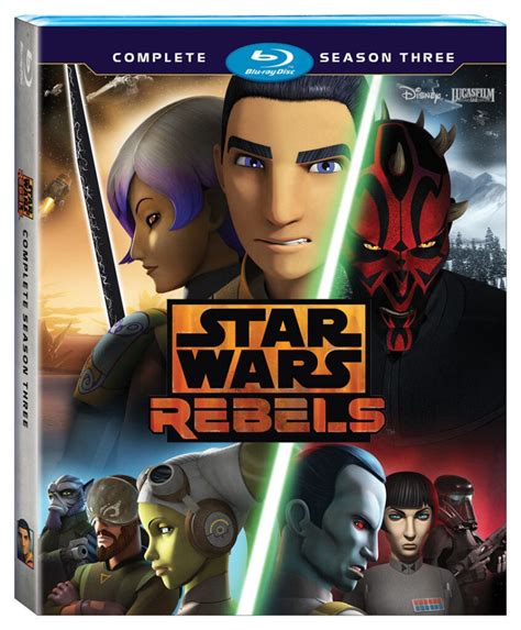 Star Wars Rebels Complete Season Three Arrives On Blu Ray And Dvd August 29