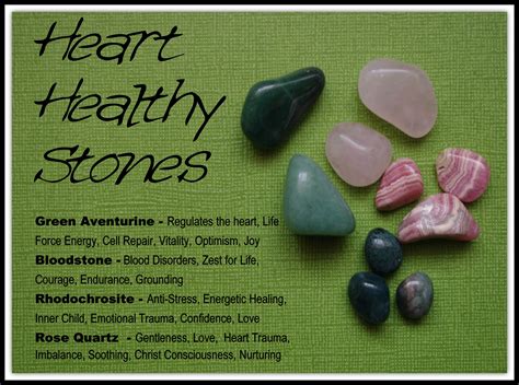 Heart Chakra Stones For Balancing And Healing The Body