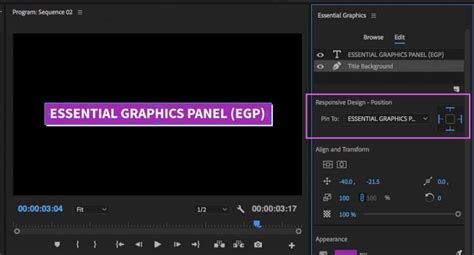 5 New Updates To Adobe Premiere Pros Essential Graphics Panel