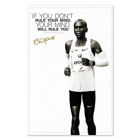 Eliud Kipchoge Quote Photo Print Poster Pre Signed 12 X 8 Etsy