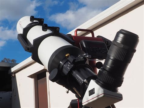 That light is what we see. CFF Telescopes Premier 140mm f6.5 Oil Spaced Triplet ...