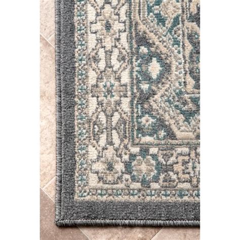 Nuloom 5 X 8 Charcoal Indoor Distressedoverdyed Vintage Area Rug In