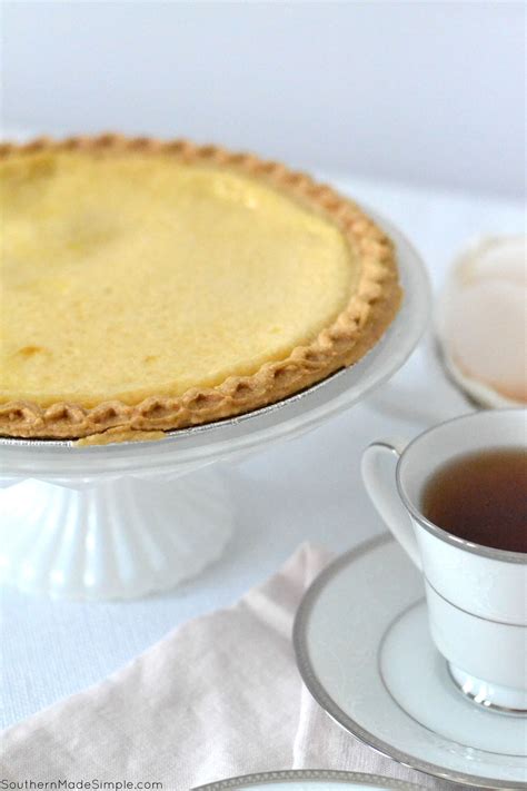 Egg Custard Pie Southern Made Simple Recipe Thanksgiving Desserts