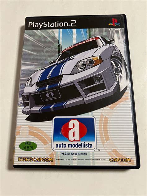 Auto Modellista Ps2 Playstation 2 Korean Version Korea Ebay