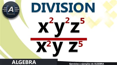 DivisiÓn Algebraica Ejemplo Youtube