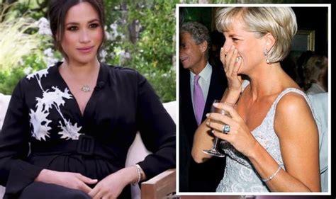 Meghan Markle Wore £125000 Cartier Bracelet From Princess Diana In