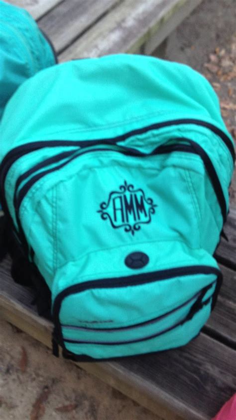 My Amazing Monogramed Backpack Llbean Backpack Osprey Backpack