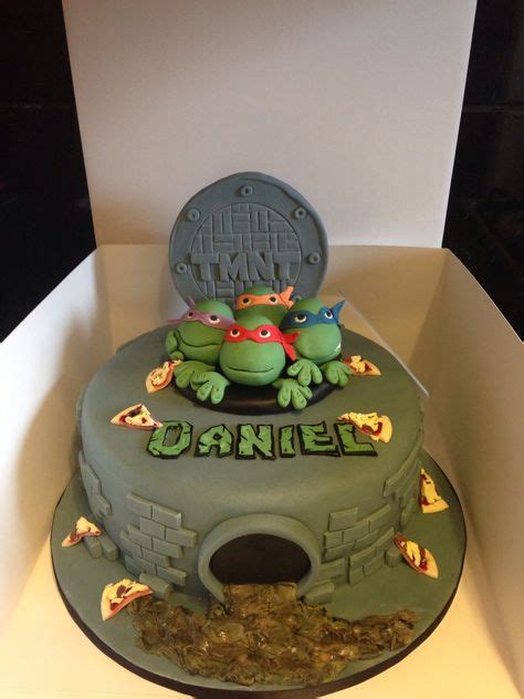 35 Teenage Mutant Ninja Turtle Cakes Ideas Teenage Mutant Ninja Turtle Cake Ninja Turtle