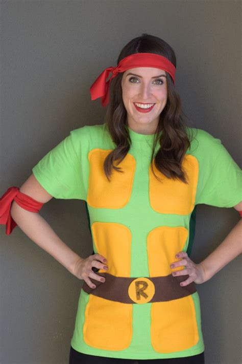 Simple And Affordable Diy Ninja Turtle Costume For Group Halloween Fun