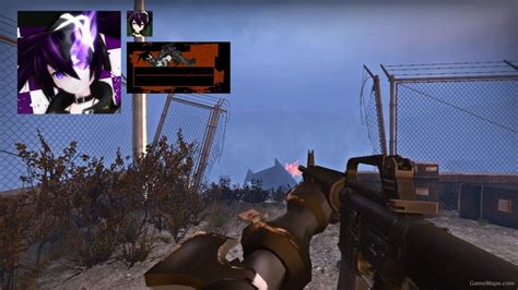 Insane Black Rock Shooter Bill Mod For Left 4 Dead 2