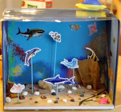 Ocean Dioramas Ocean Diorama Diorama Kids Ocean Projects