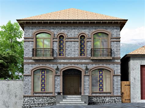 Sheki House Azerbaijan On Behance