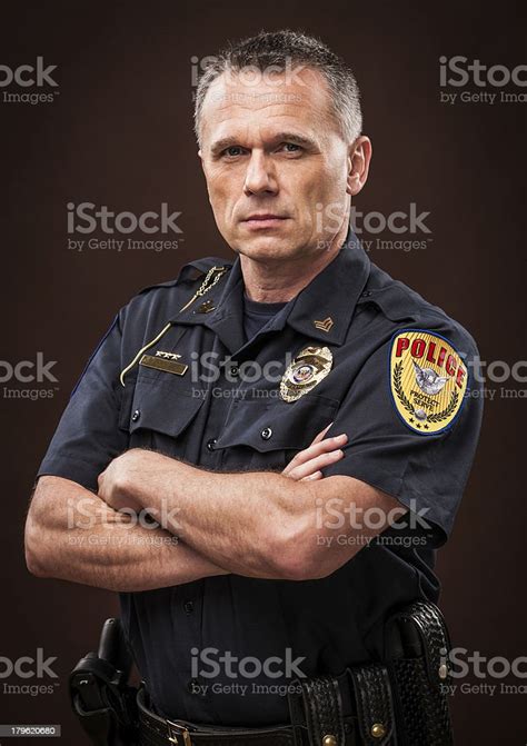 Law Enforcement Officer Portrait Stock Photo Download Image Now