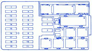 Sl550 07 fuse box diagram : Mercedes Benz 420SEL 1996 Main Fuse Box/Block Circuit ...