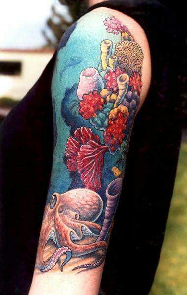 Fondo Del Mar Ocean Sleeve Tattoos Coral Tattoo Sea