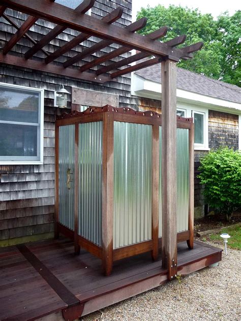 Outdoor Shower Diy Plans For Beginners Ray Wells
