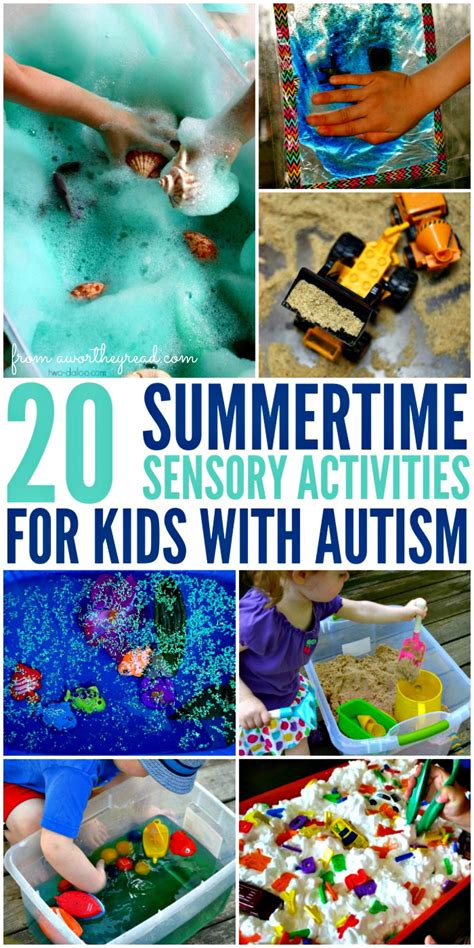Summertime Sensory Activities For Kids With Autism Autism