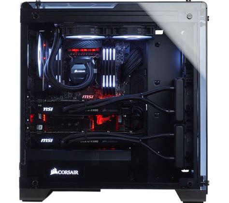 Buy Corsair Crystal Series 570x Rgb Mid Tower Atx Pc Case Free