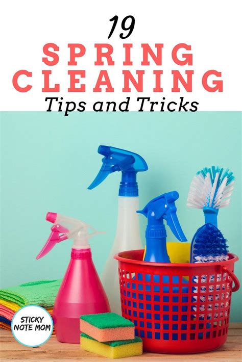 19 Easy And Motivating Spring Cleaning Tips Spring Cleaning Hacks