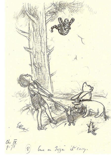Clearly Tiggers Don T Climb Trees 1928 Winnie The Pooh Illustration