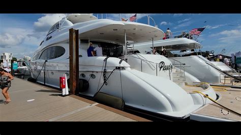 Luxury Yachts Fort Lauderdale International Boat Show In Florida Youtube