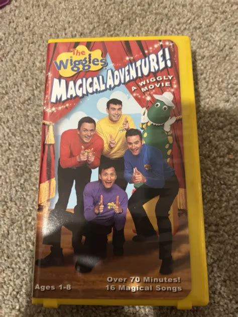 The Wiggles Magical Adventure A Wiggly Movie Vhs 2003 900 Picclick