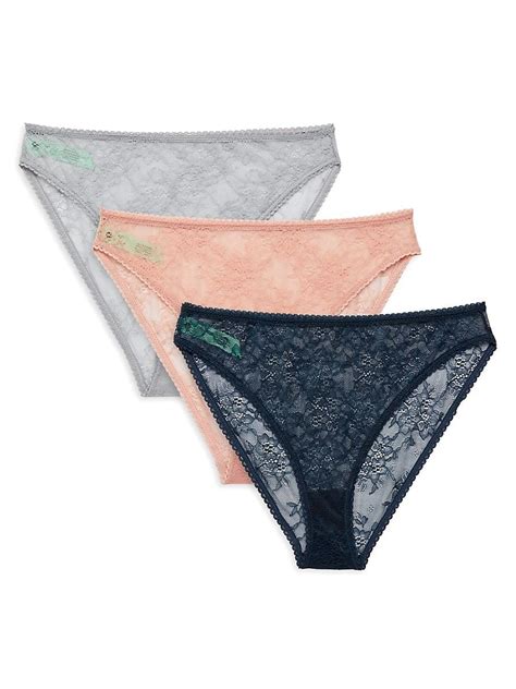 Honeydew Intimates 3 Pack Lexi Lace Bikini Panties Lyst Uk