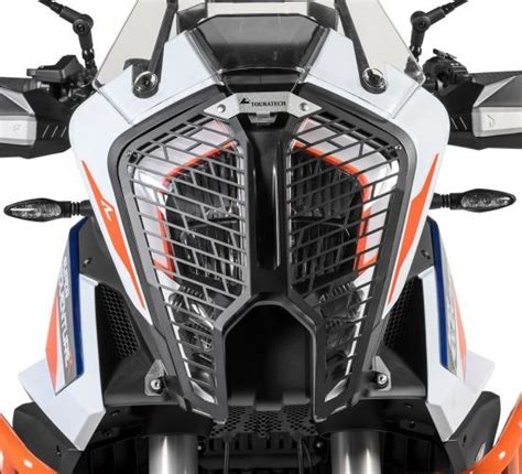 Touratech Headlight Protector With Quick Release Fasteners For Ktm