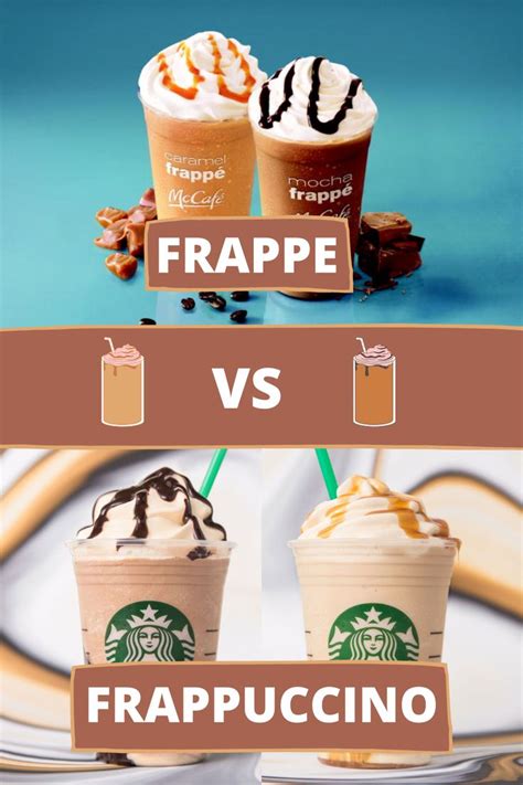 Delicious Frappe Vs Frappuccino