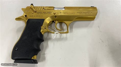 Used Desert Eagle Pistol S W Gold Imi Baby Eagle