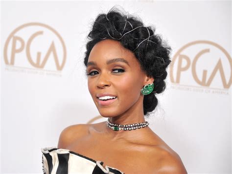 Janelle Monaes Hair At The Producers Guild Awards 2017 Popsugar Beauty