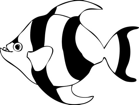 Fish Clipart Black And White Free Download On Clipartmag