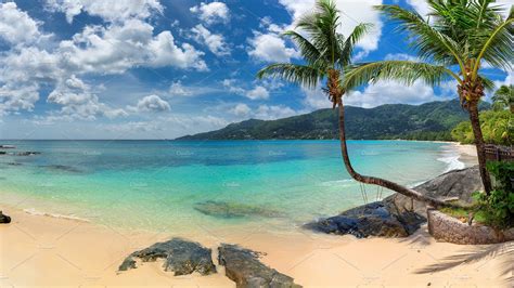 Paradise tropical beach featuring beach, caribbean, and island | Nature ...