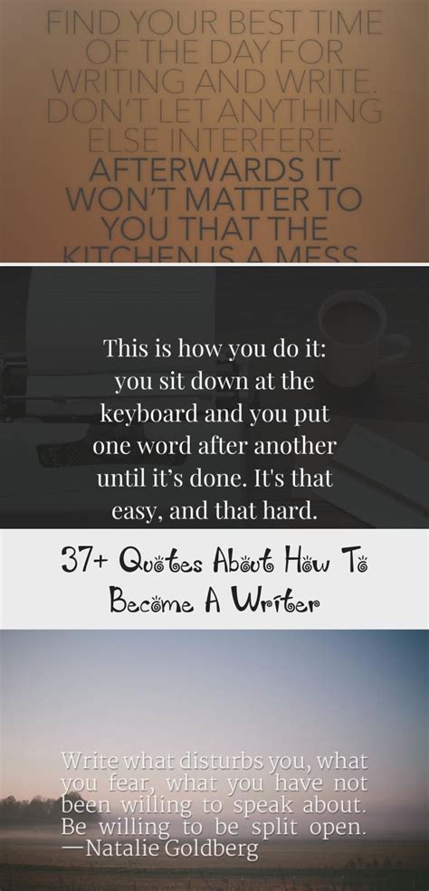 37 Quotes About How To Become A Writer Writer Quotes Chalkboard Art