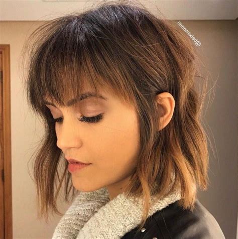 20 Collection Of Wispy Bob Hairstyles With Long Bangs