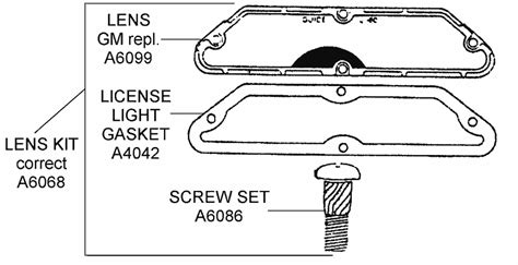 Lens Kit Diagram View Chicago Corvette Supply