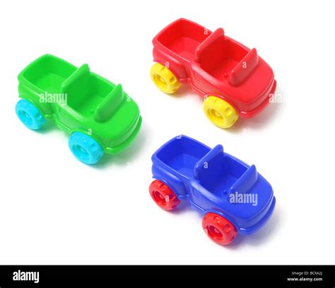 Plastic Toy Cars Stock Photo Alamy