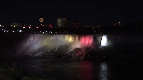 Niagara Falls Illuminated Canada Usa Hd Travel Channel Youtube