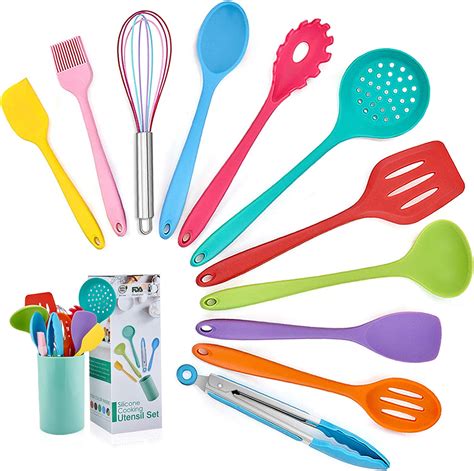 Kitchen Utensil Set Homikit 12 Piece Cooking Utensils Silicone