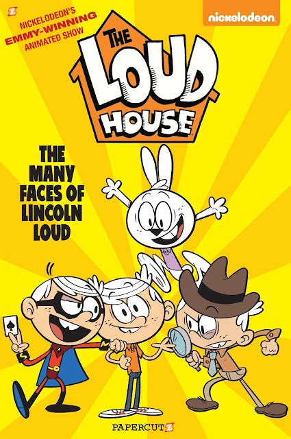 Nickalive First Look At Papercutzs The Loud House 10 The Many