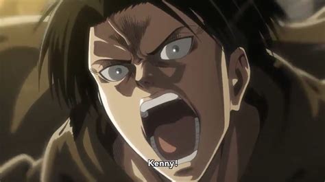 Season 3 Official Trailer Levi Screaming At Kenny Af Snk Aot