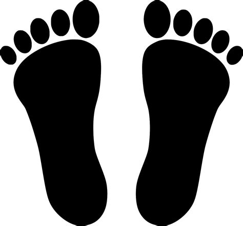 Tak hanya itu, rasa sakit di area kaki mungkin juga berasal. SVG > tapak kaki kaki kaki jari kaki - Imej & Ikon SVG ...