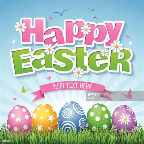 Happy Easter High Res Vector Graphic Getty Images