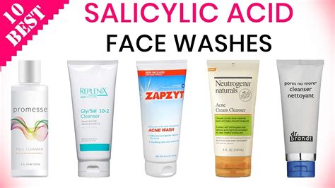 10 Best Salicylic Acid Face Washes Top Salicylic Acid Cleanser For