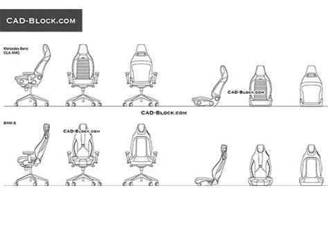 Auditorium Armchairs Cad Blocks Free Download