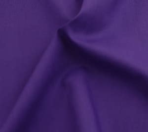 Plain Poly Cotton Purple Sewing Direct